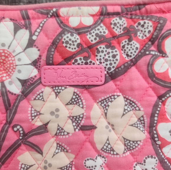 Vera Bradley Floral Pink Tote Bag - Picture 2 of 9